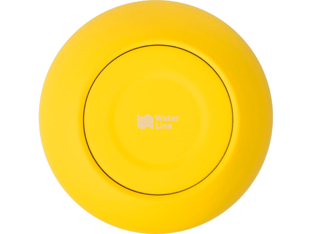 Термокружка Sense Gum, soft-touch, непротекаемая крышка, 370мл, желтый-4