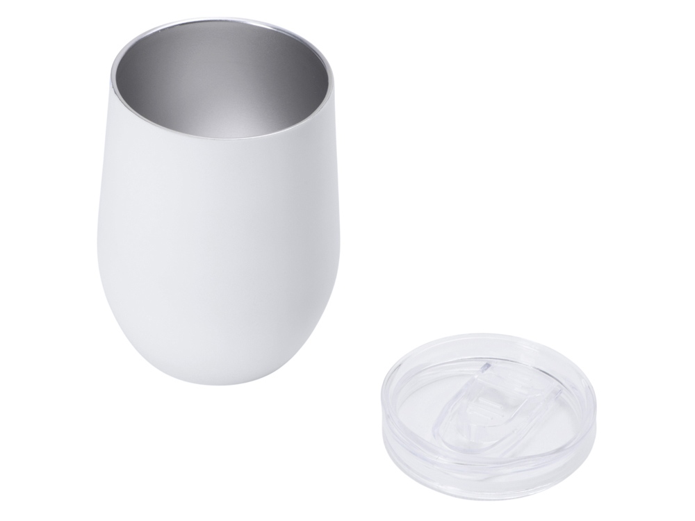 Термокружка "Vacuum mug C1", soft touch, 370мл, белый-1