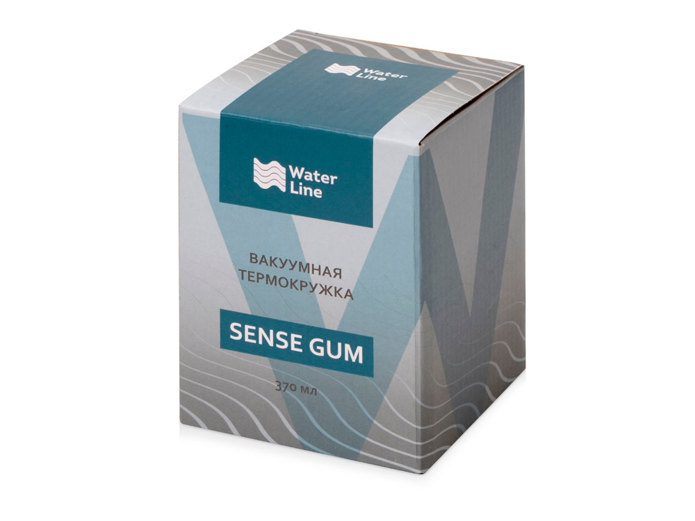 Термокружка Sense Gum, soft-touch, непротекаемая крышка, 370мл, оранжевый-7