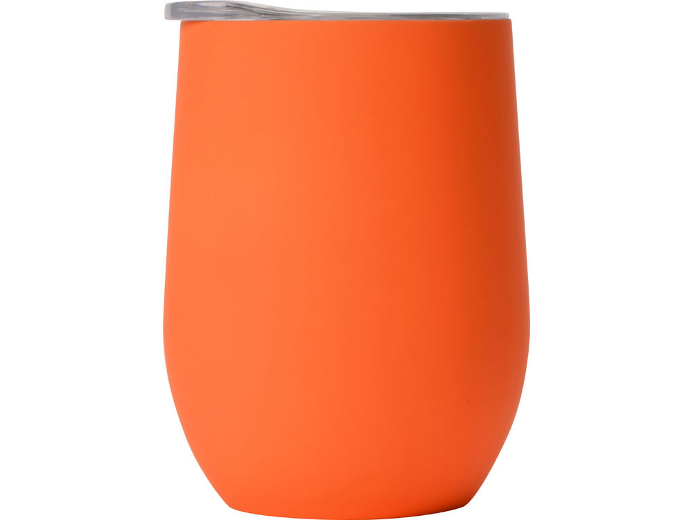 Термокружка "Vacuum mug C1", soft touch, 370мл, оранжевый-2