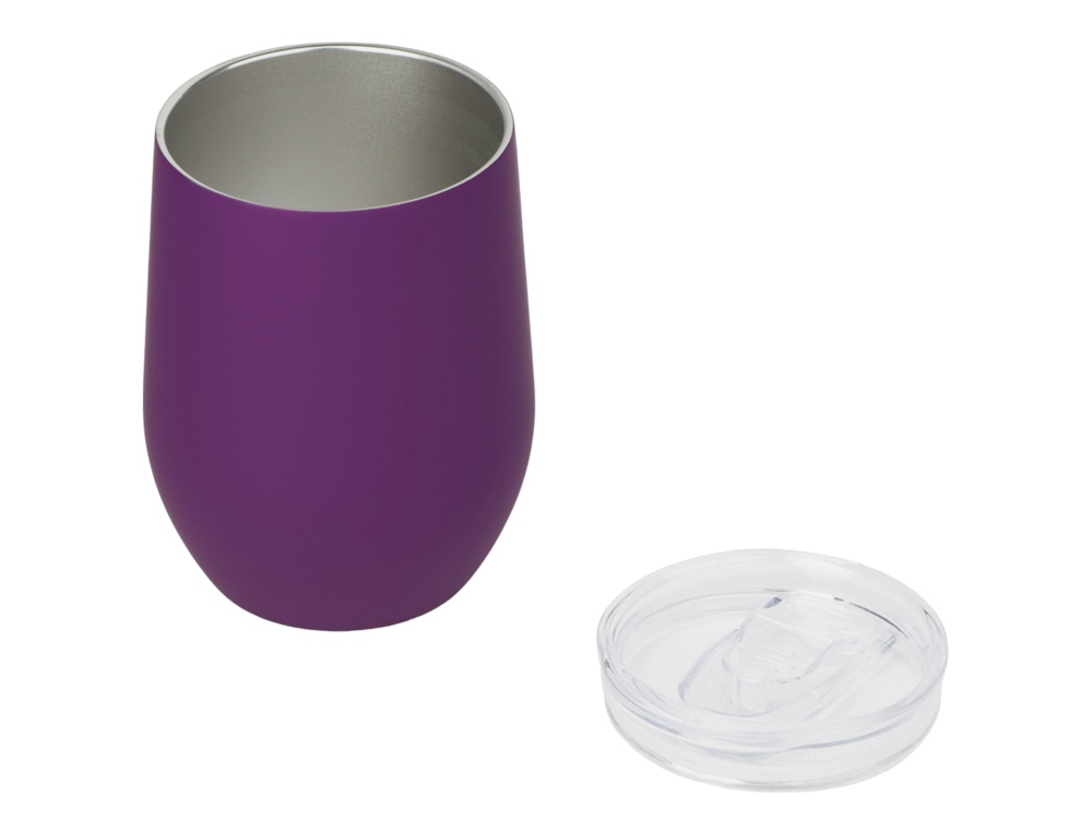 Термокружка "Vacuum mug C1", soft touch, 370мл, фиолетовый-1