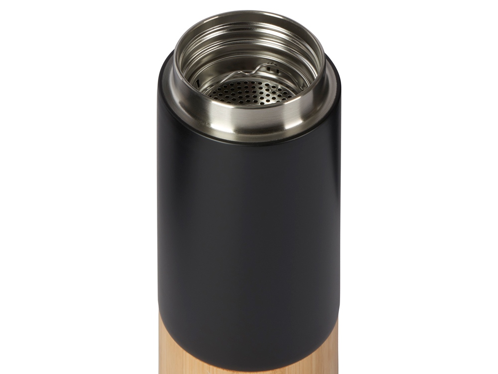 Вакуумный термос с ручкой «Hedge», 550 мл, черный-4