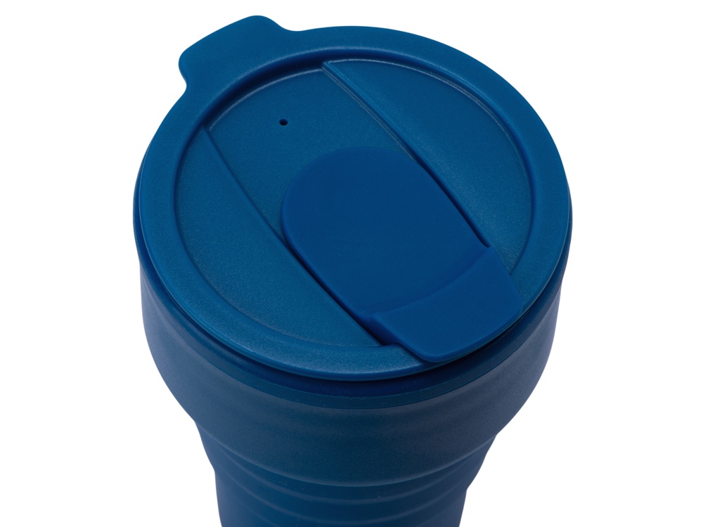 Силиконовый складной стакан "GoCup", индиго-5