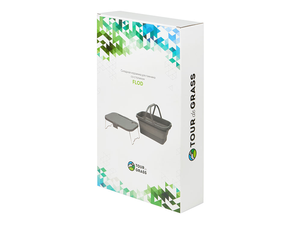 Складная корзинка для пикника со столиком "Flod"-9