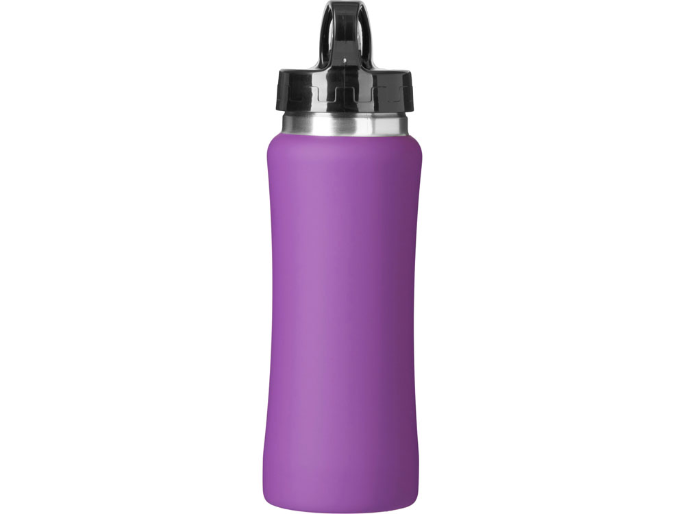 Бутылка для воды "Bottle C1", сталь, soft touch, 600 мл, фиолетовый-3