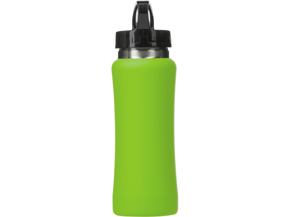Бутылка для воды "Bottle C1", сталь, soft touch, 600 мл, зеленое яблоко-3