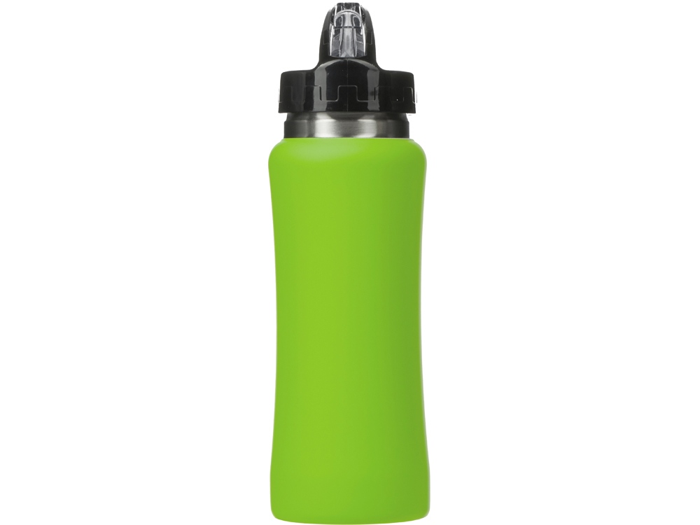 Бутылка для воды "Bottle C1", сталь, soft touch, 600 мл, зеленое яблоко-4