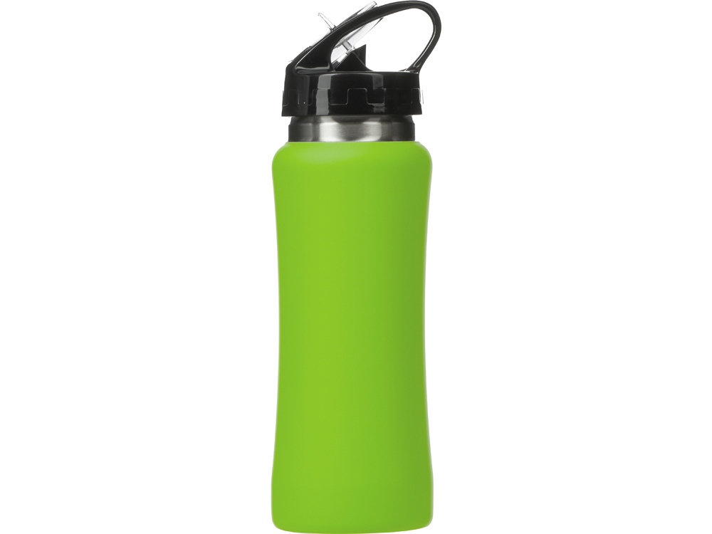Бутылка для воды "Bottle C1", сталь, soft touch, 600 мл, зеленое яблоко-5