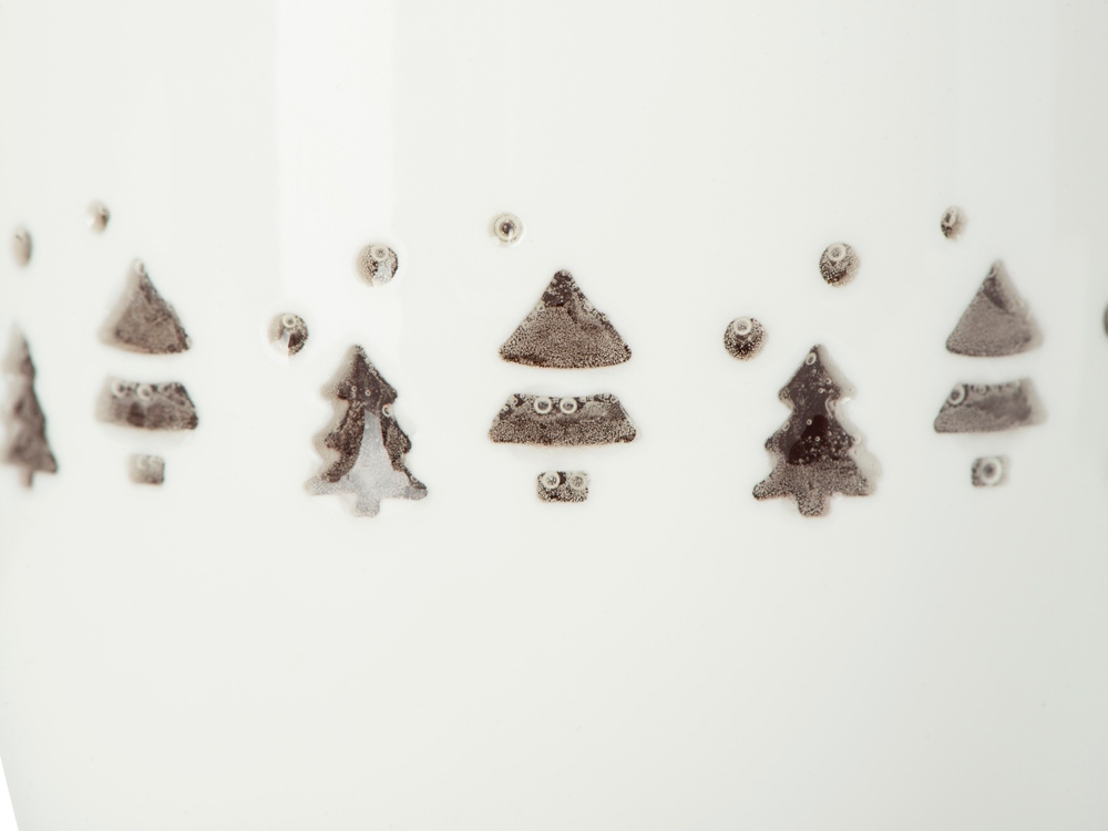 Кружка c прозрачной глазурью "Twinkling Trees"-6