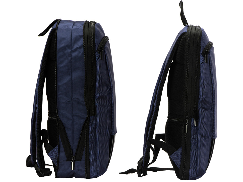 Расширяющийся рюкзак Slimbag для ноутбука 15,6", синий-5