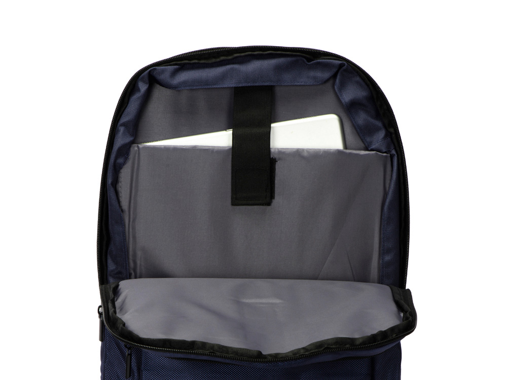 Расширяющийся рюкзак Slimbag для ноутбука 15,6", синий-7