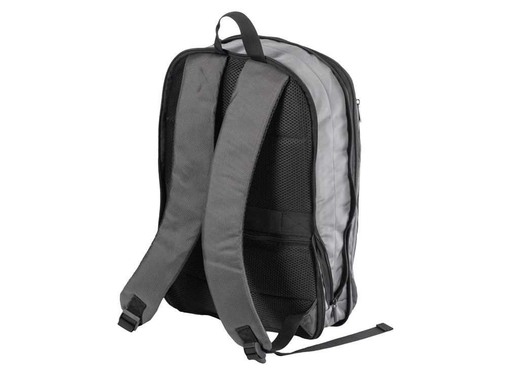 Расширяющийся рюкзак Slimbag для ноутбука 15,6", серый-2