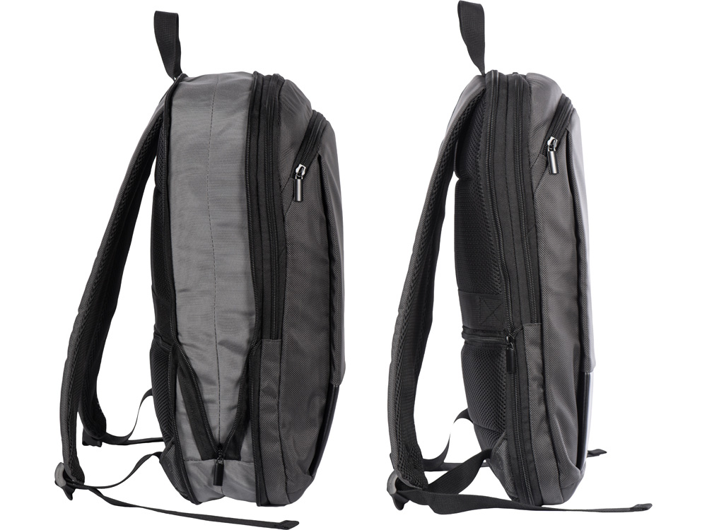 Расширяющийся рюкзак Slimbag для ноутбука 15,6", серый-4