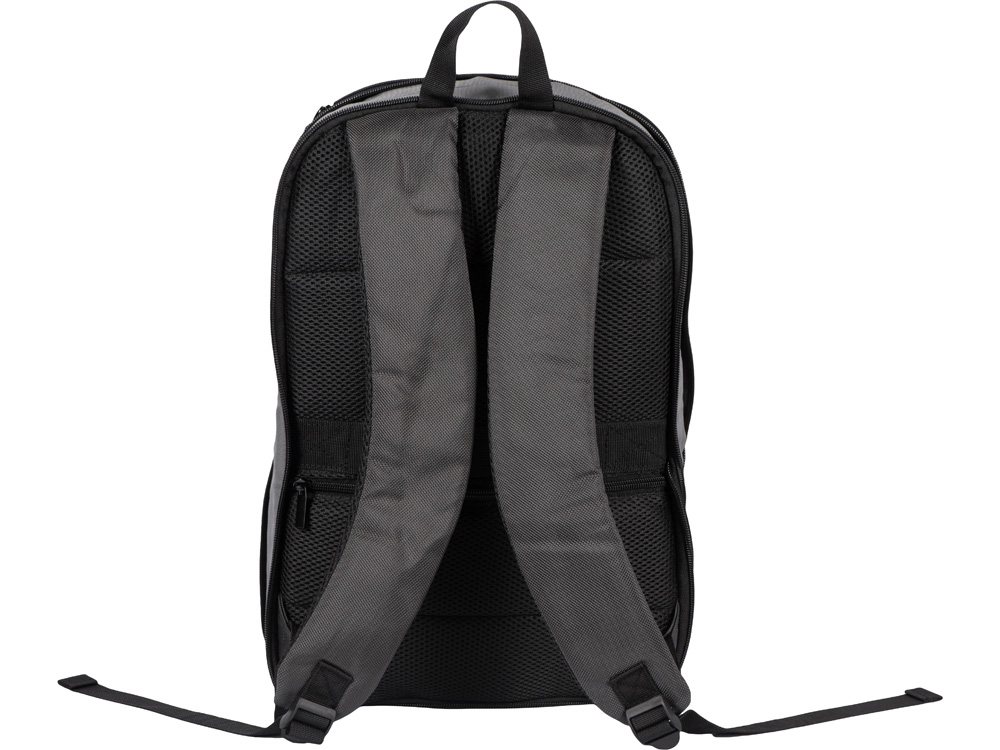 Расширяющийся рюкзак Slimbag для ноутбука 15,6", серый-6