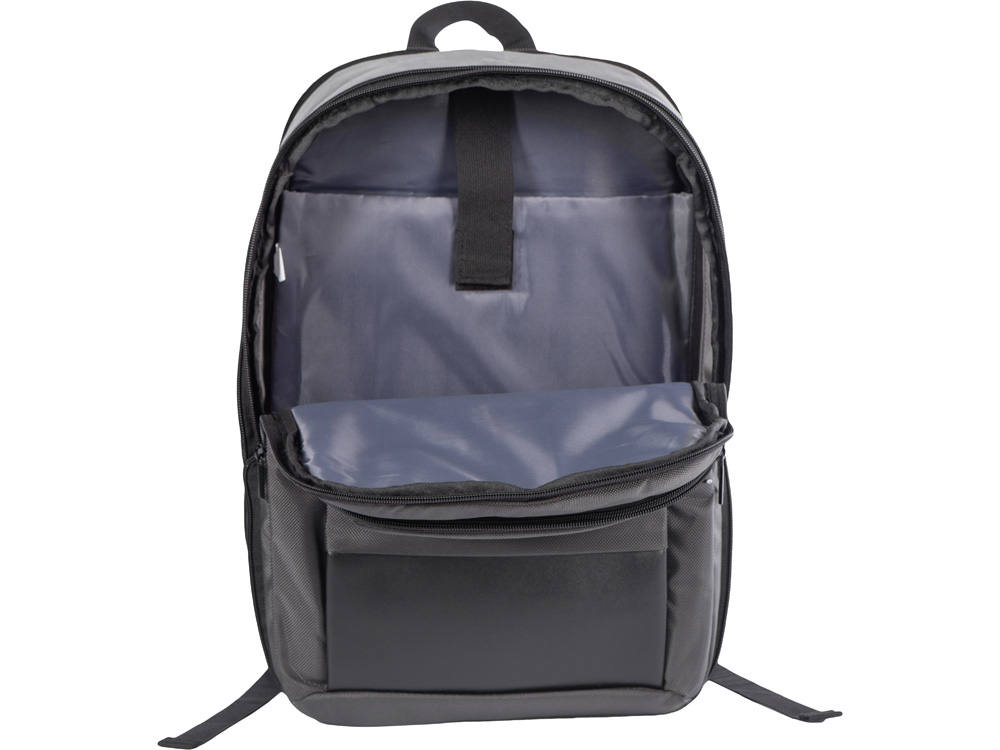 Расширяющийся рюкзак Slimbag для ноутбука 15,6", серый-7