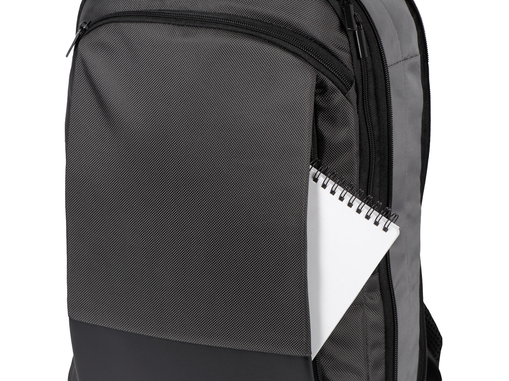 Расширяющийся рюкзак Slimbag для ноутбука 15,6", серый-9