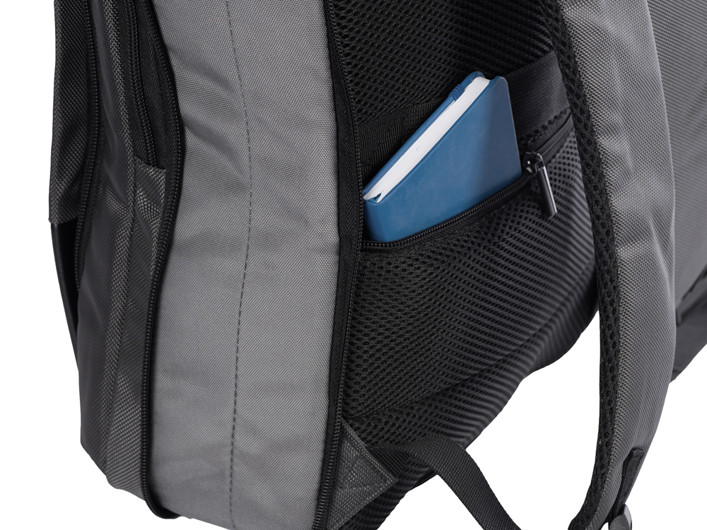 Расширяющийся рюкзак Slimbag для ноутбука 15,6", серый-10