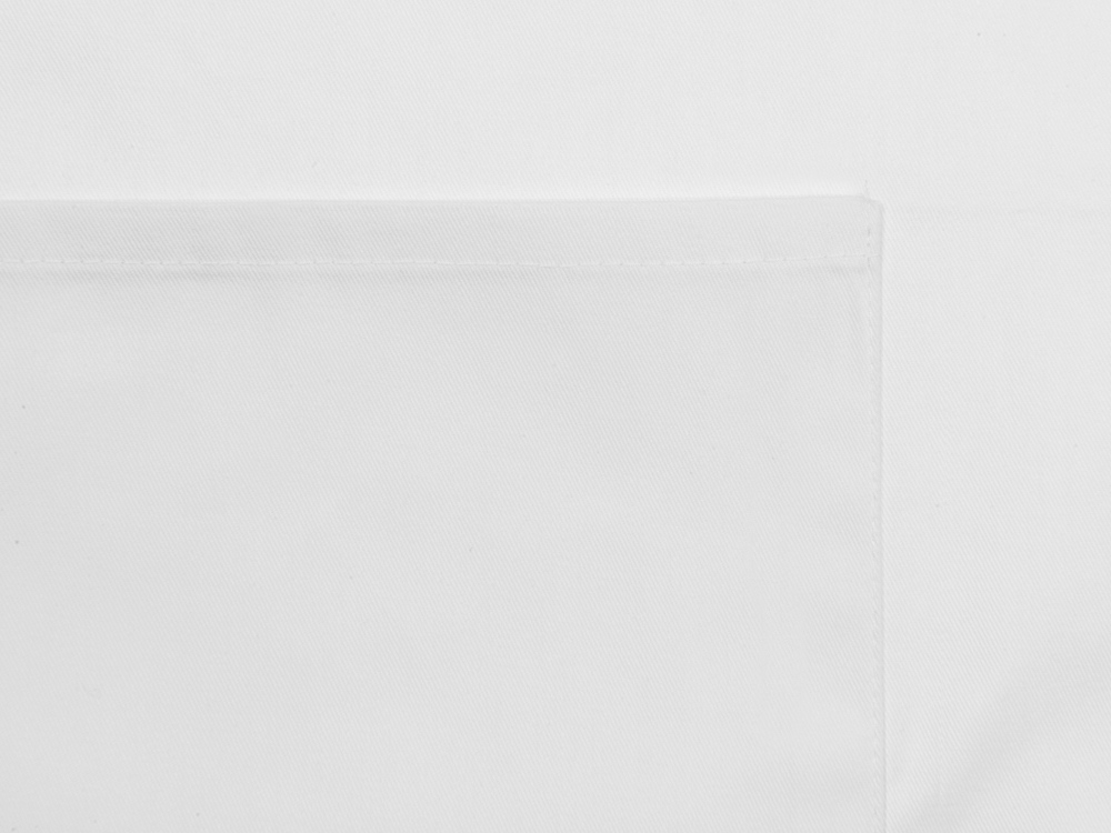 Хлопковый фартук 180gsm, белый-2