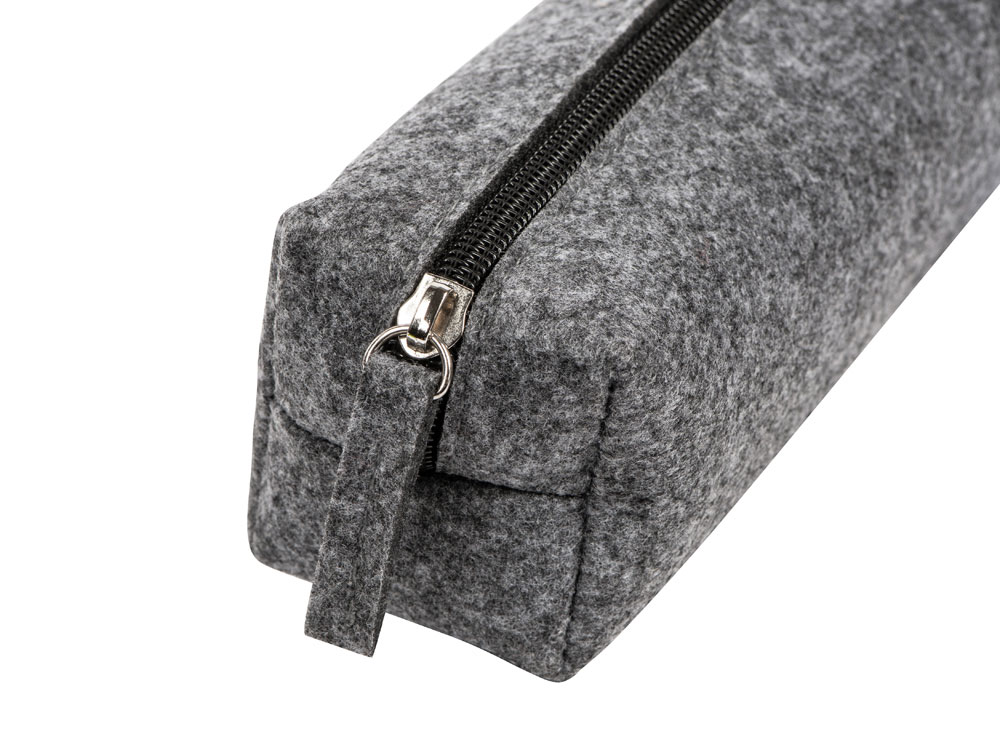 Пенал "Felt" из RPET-фетра, серый-5
