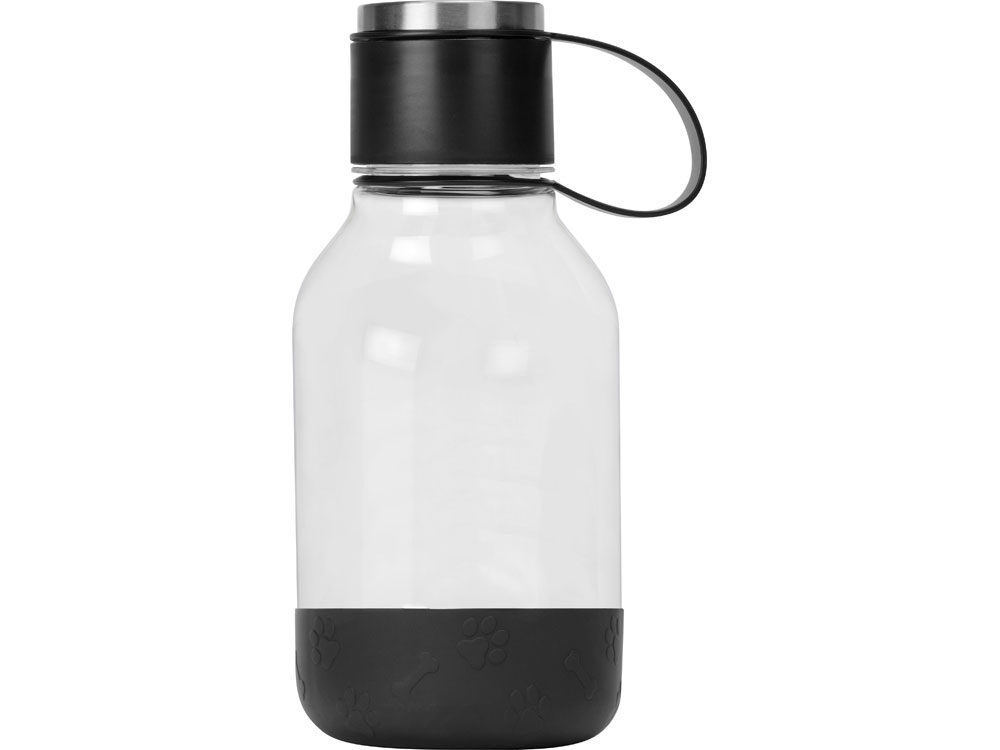 Бутылка для воды 2-в-1 «Dog Bowl Bottle» со съемной миской для питомцев, 1500 мл, черный-4