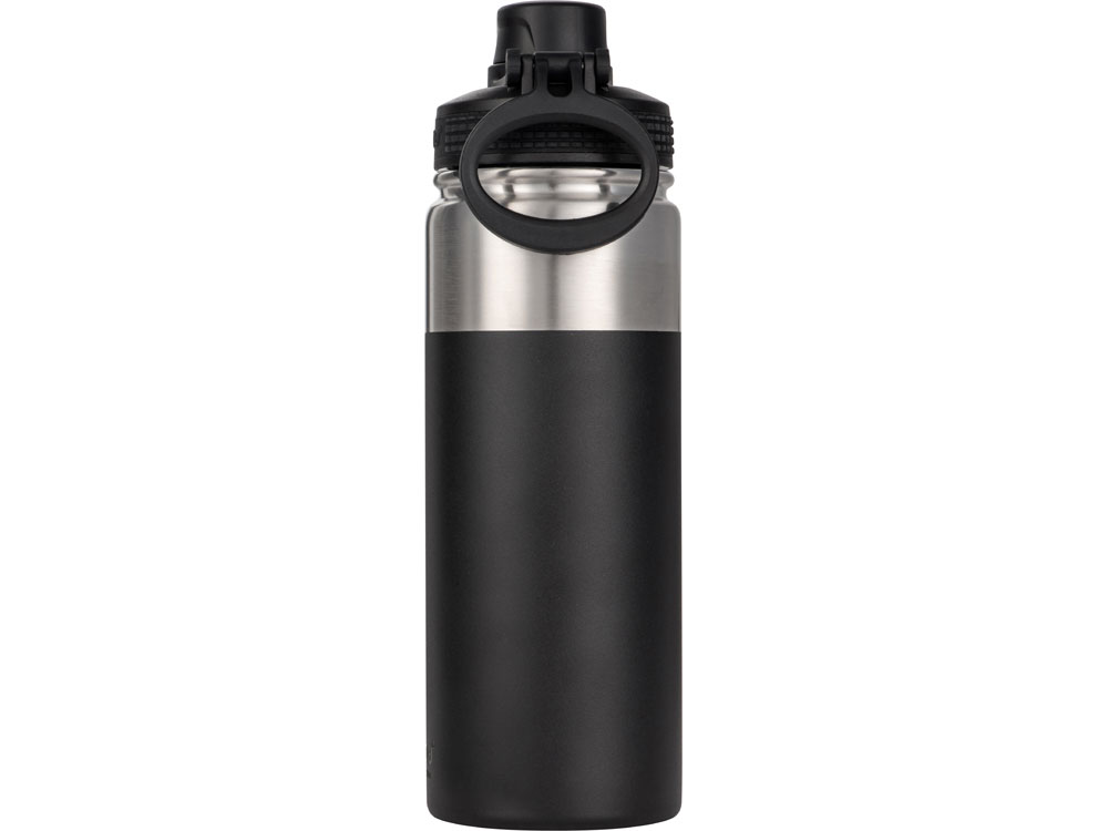 Вакуумная термобутылка «ALPINE FLASK», 530 мл, черный-6