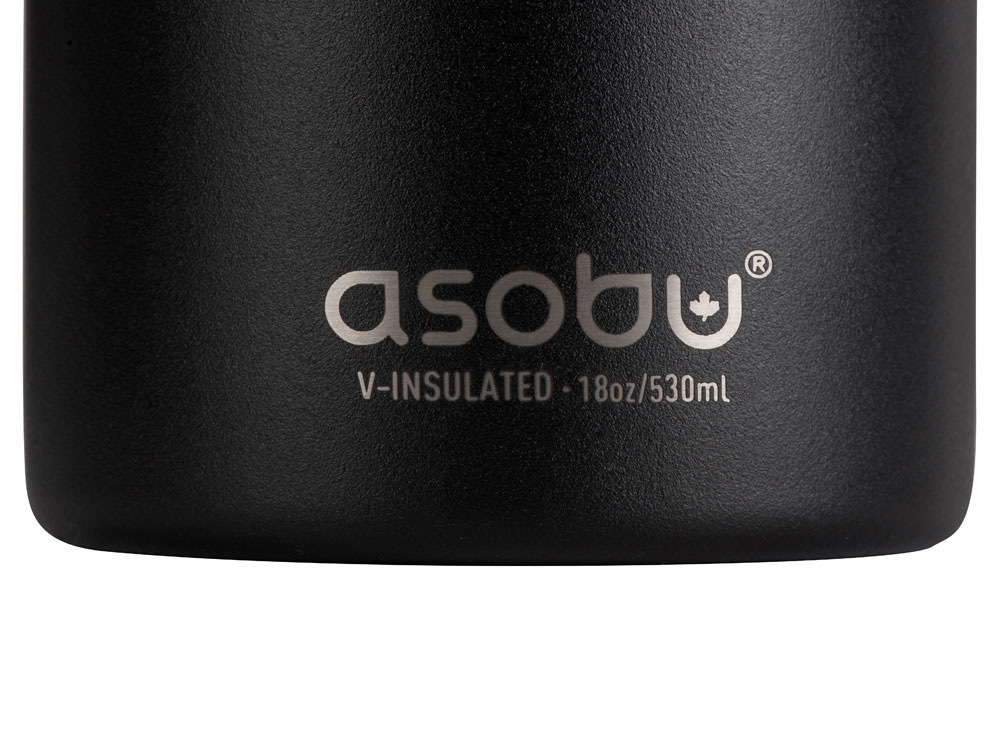 Вакуумная термобутылка «ALPINE FLASK», 530 мл, черный-9