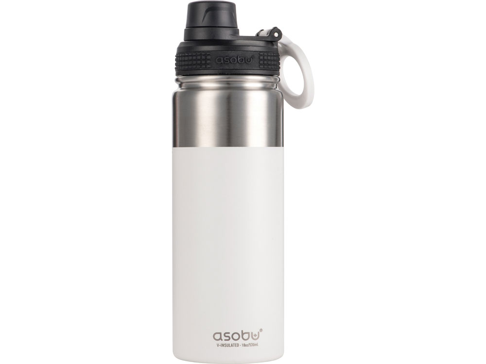 Вакуумная термобутылка «ALPINE FLASK», 530 мл, белый-5