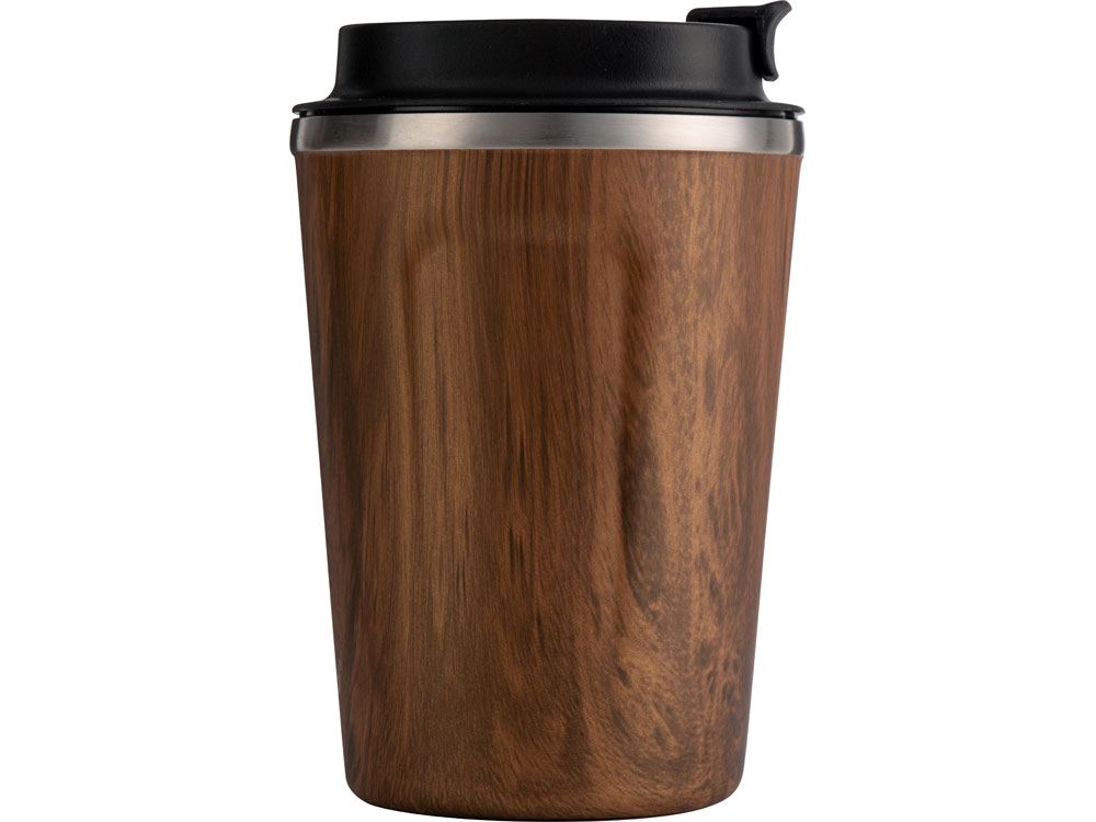 Термокружка CAFe COMPACT, 380 мл, wood-7