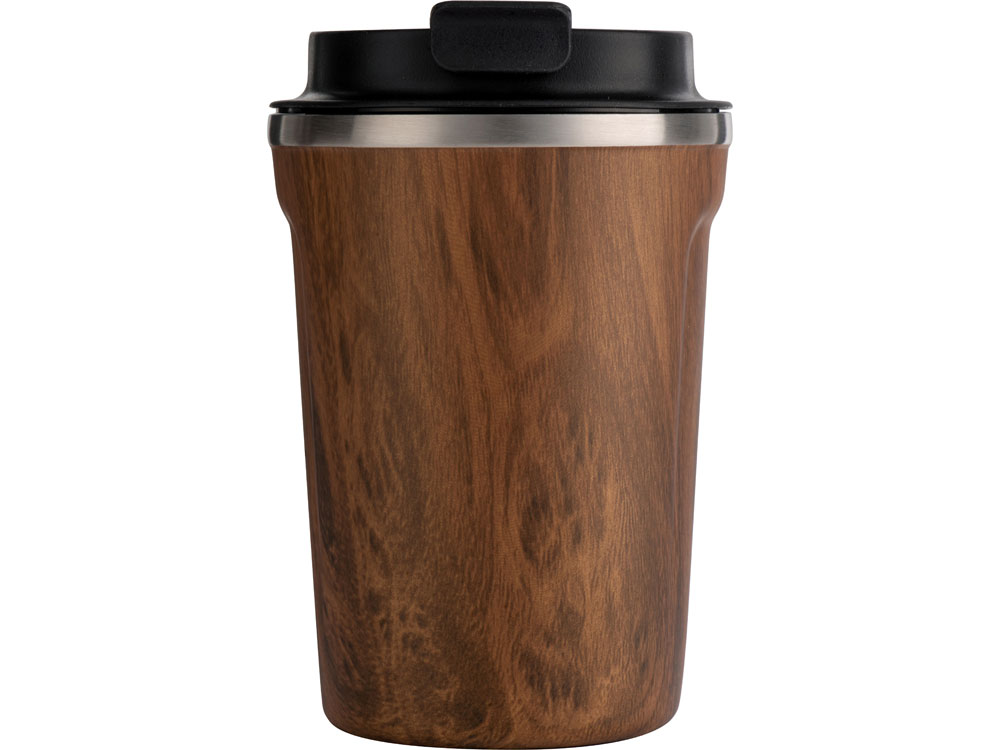 Термокружка CAFe COMPACT, 380 мл, wood-8