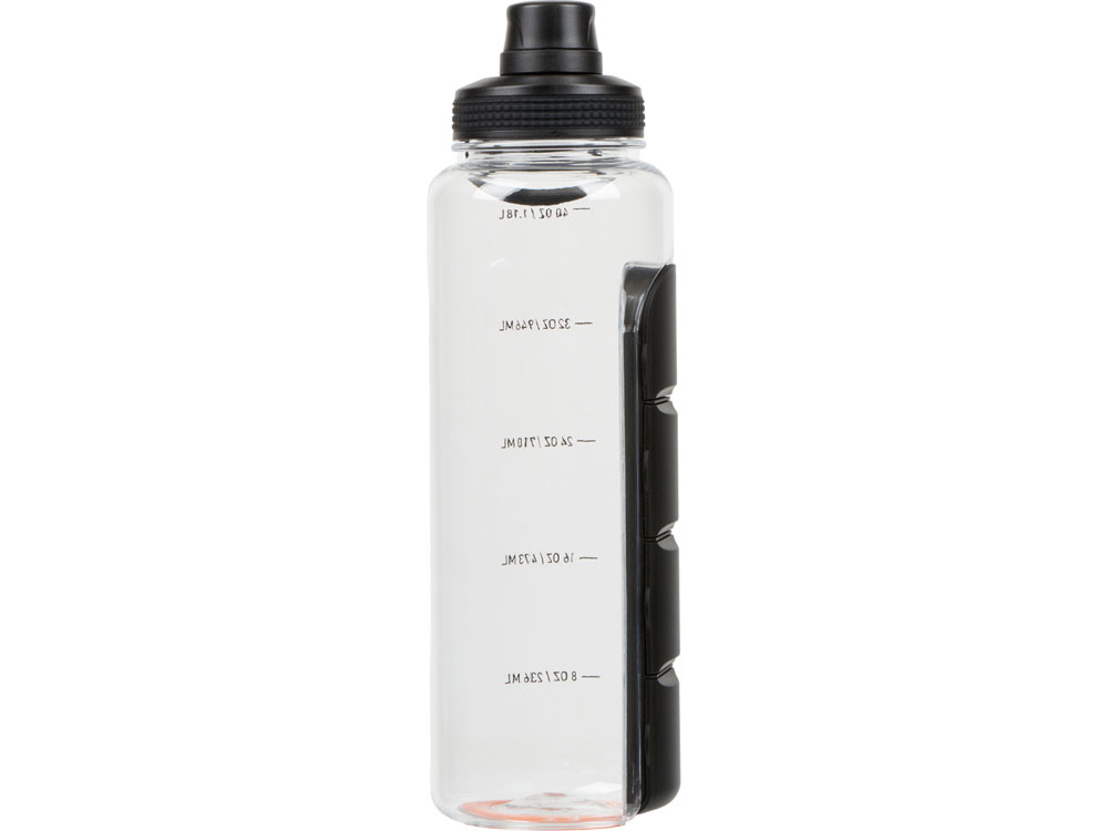 Бутылка для воды «Electrolyte», черный-4