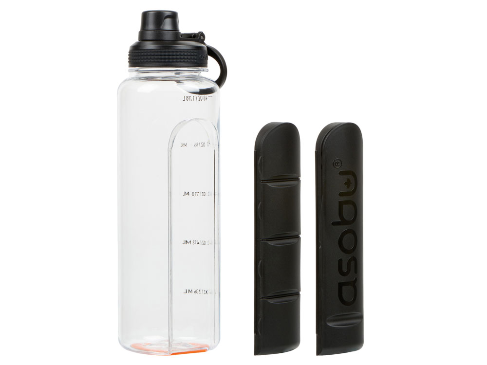 Бутылка для воды «Electrolyte», черный-6