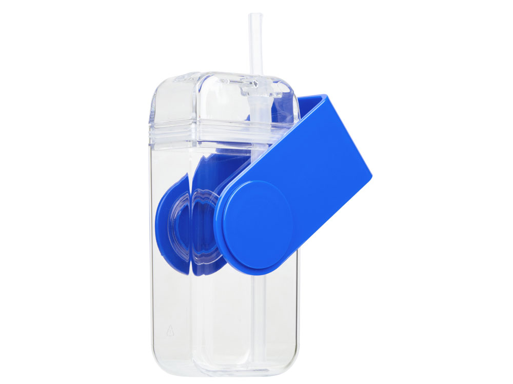 Бутылка для воды JUICY DRINK BOX, синий (Р)-1