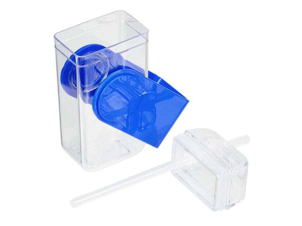 Бутылка для воды JUICY DRINK BOX, синий (Р)-4