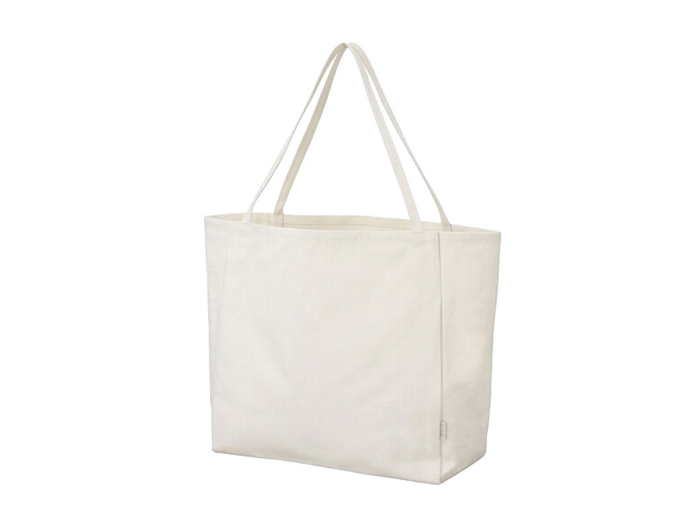 Шоппер-оверсайз Grossbag из переработанного хлопка 340 г, натуральный-1