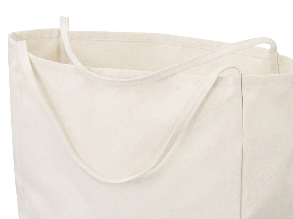 Шоппер-оверсайз Grossbag из переработанного хлопка 340 г, натуральный-4