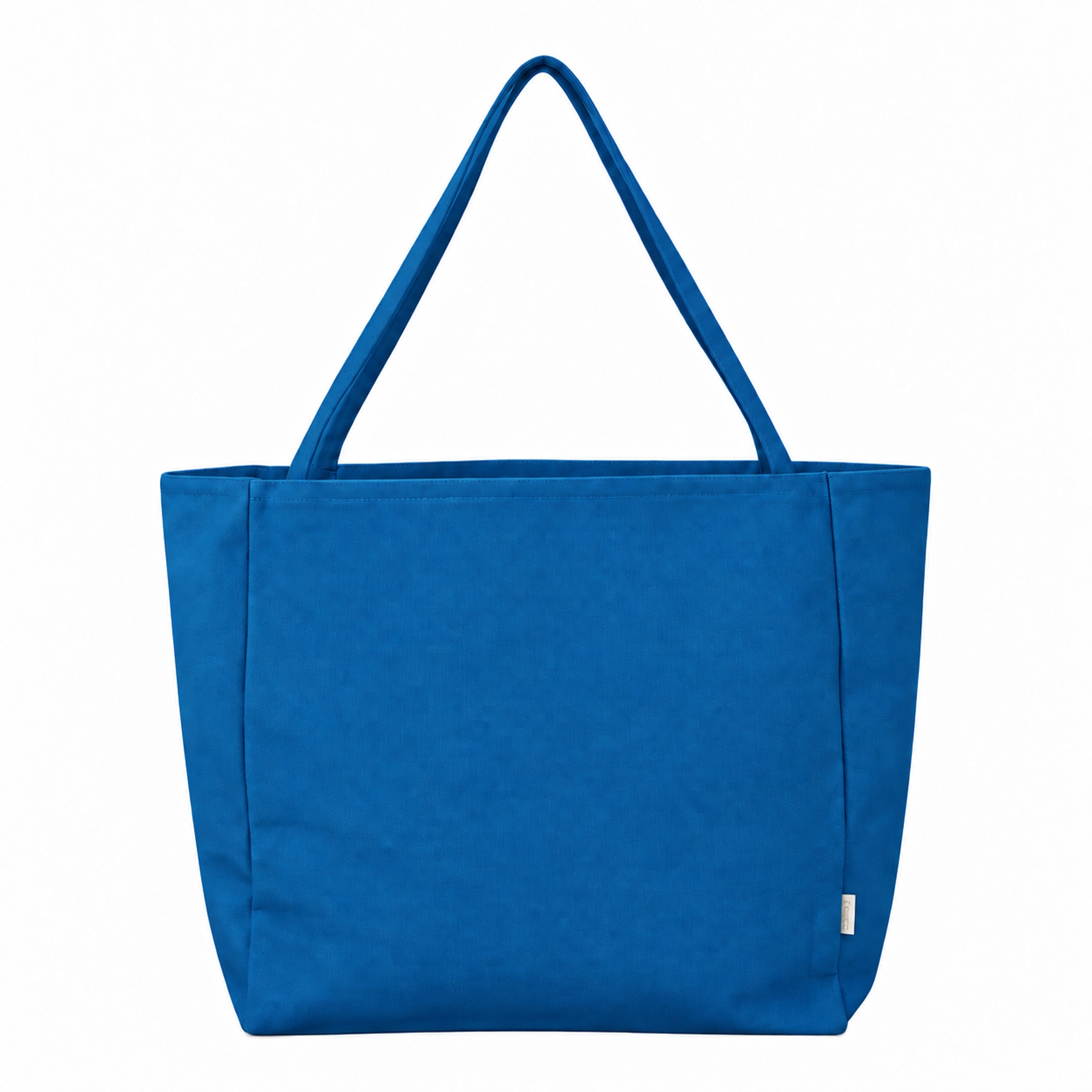 Шоппер-оверсайз Grossbag из переработанного хлопка 340 г, синий-3