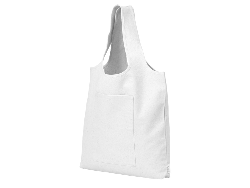 Сумка-шоппер Vest из хлопка 340 г/м2, белый-2