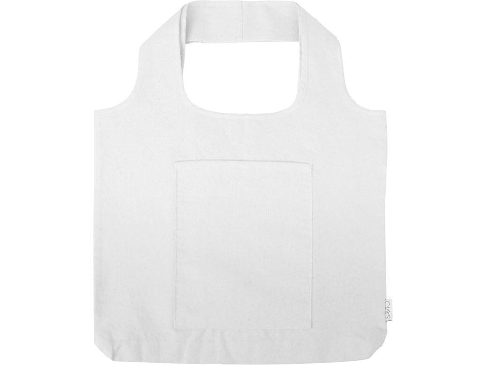 Сумка-шоппер Vest из хлопка 340 г/м2, белый-3