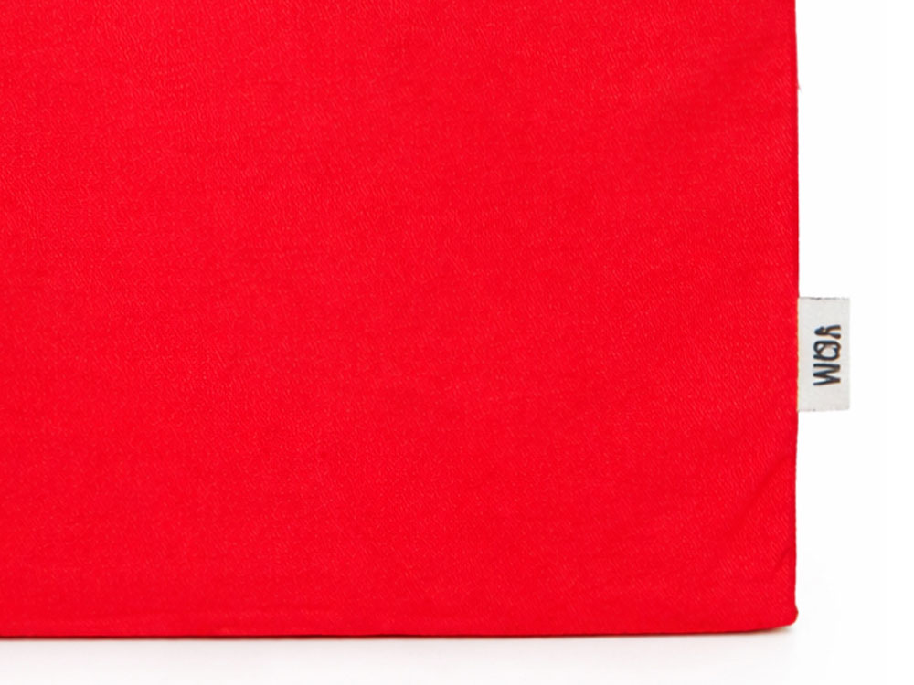 Сумка «Кэррими 180» из хлопка, 180 г/м2, красный-4