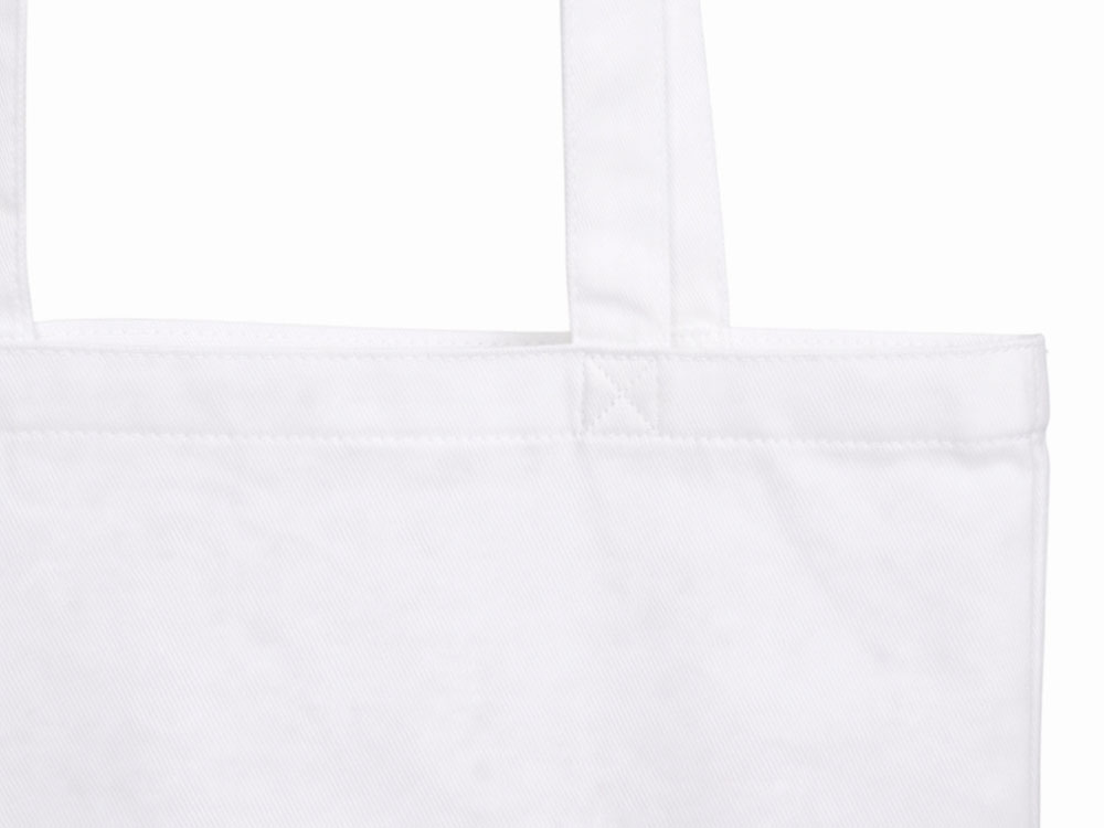 Сумка «Кэррими 180» из хлопка, 180 г/м2, белый-2