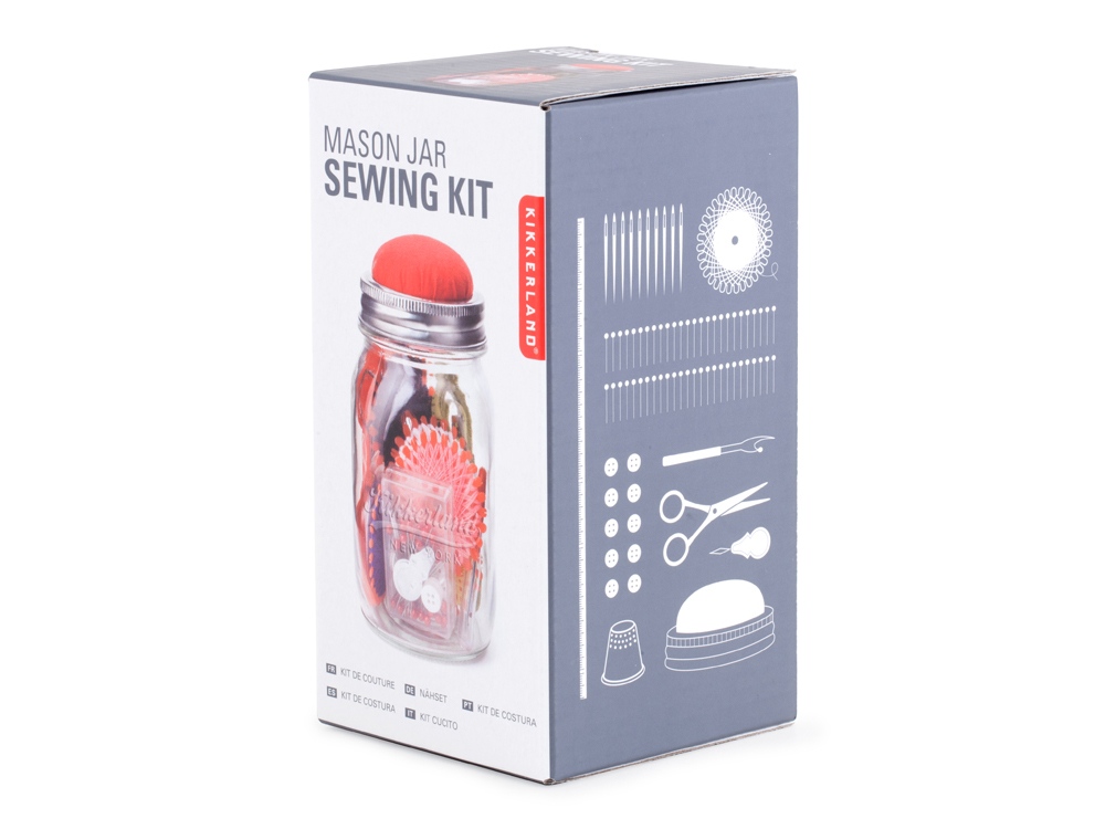 Швейный набор в банке "Sewing Kit"-1
