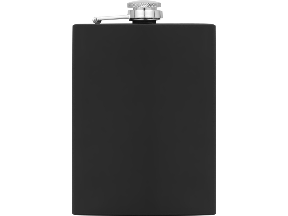 Фляжка 240 мл Remarque soft touch, 304 сталь, черный (P)-2