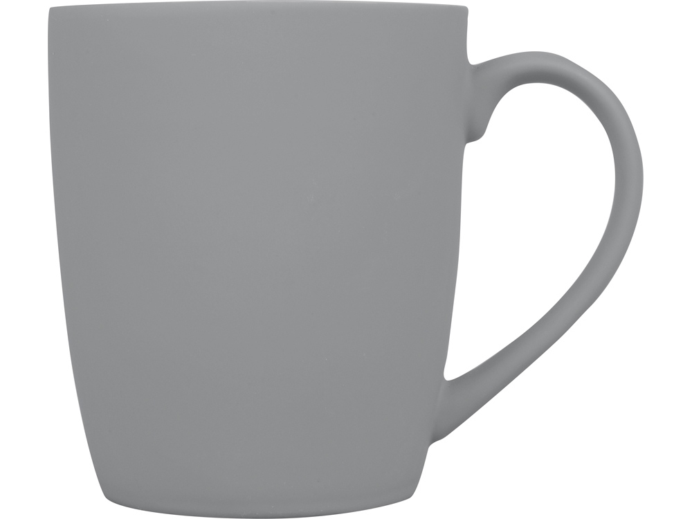 Кружка с покрытием soft-touch “Tulip Gum”, средне-серый NEW Cool gray 7C-2