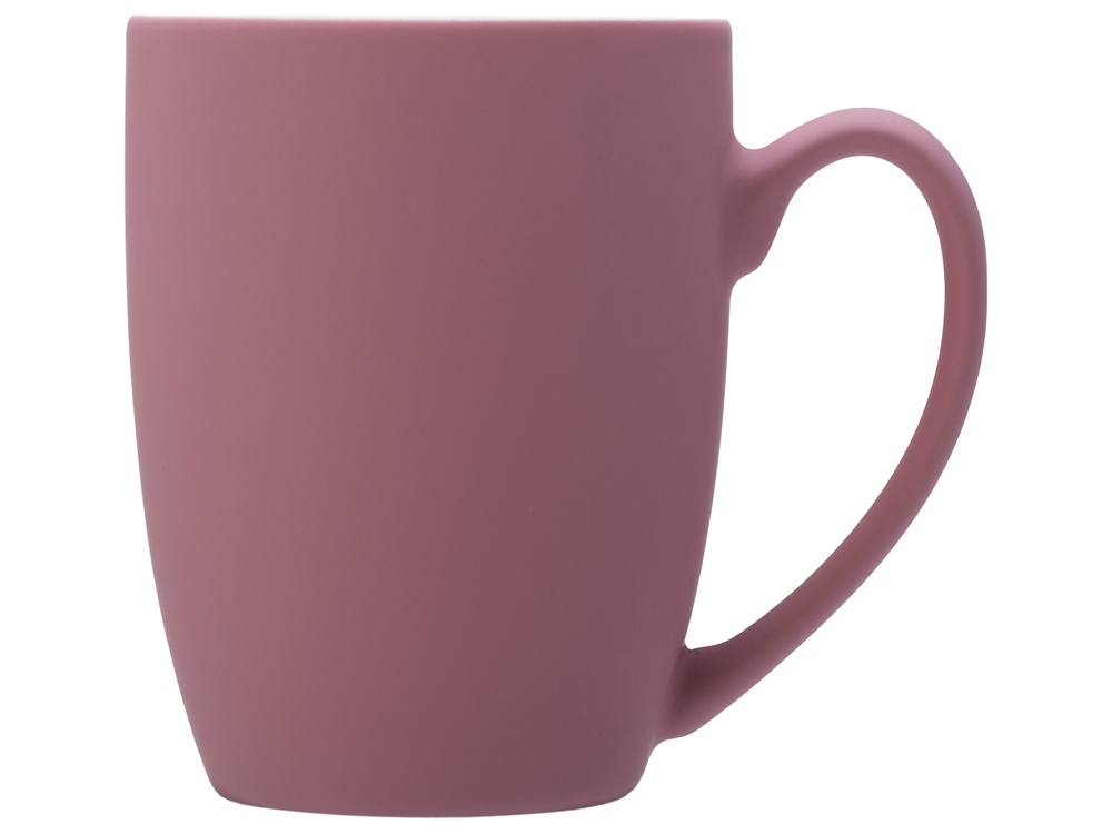 Кружка с покрытием soft-touch “Tulip Gum”, пыльно-розовый-1