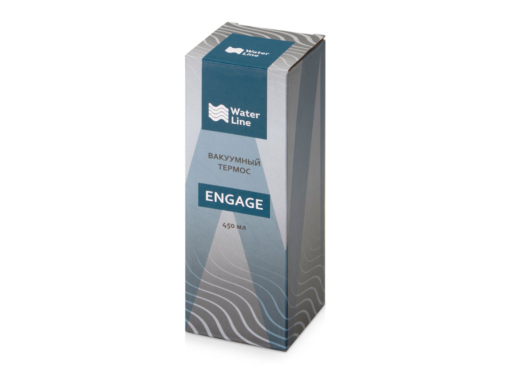 Вакуумный термос «Engage», 450 мл, белый-9