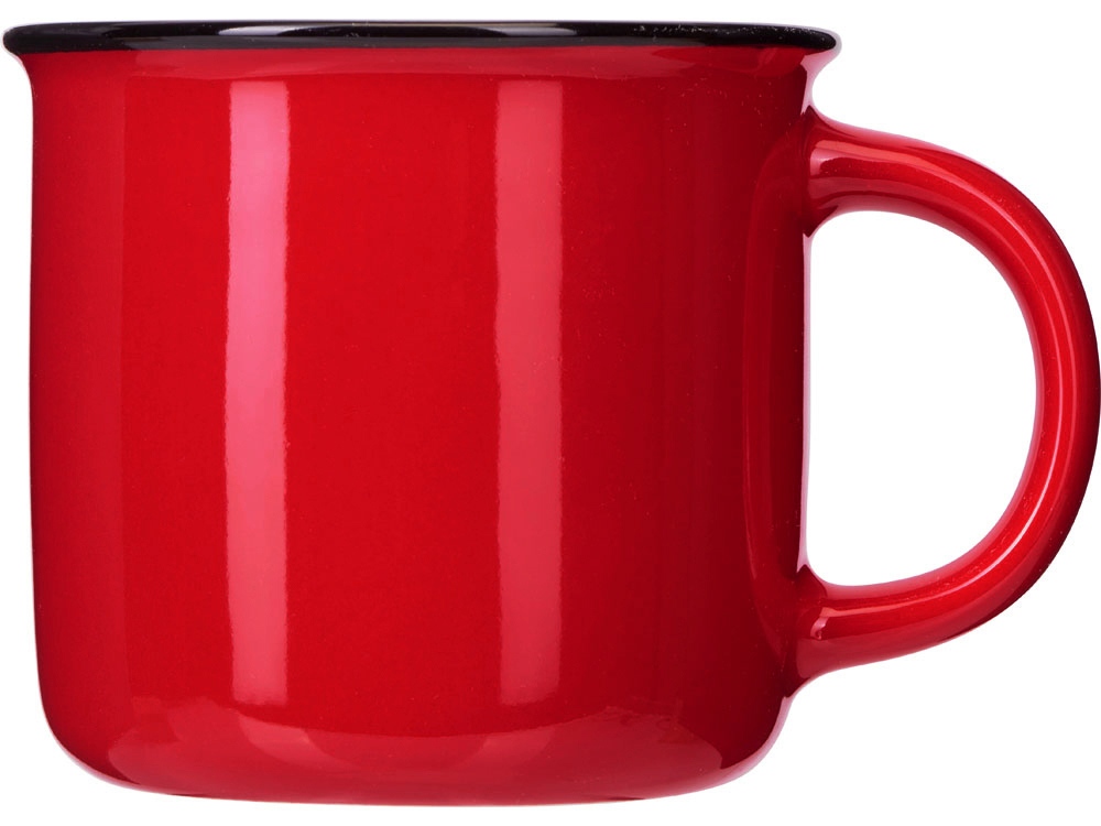 Кружка с каймой "Countryside M", красный 410ml-1