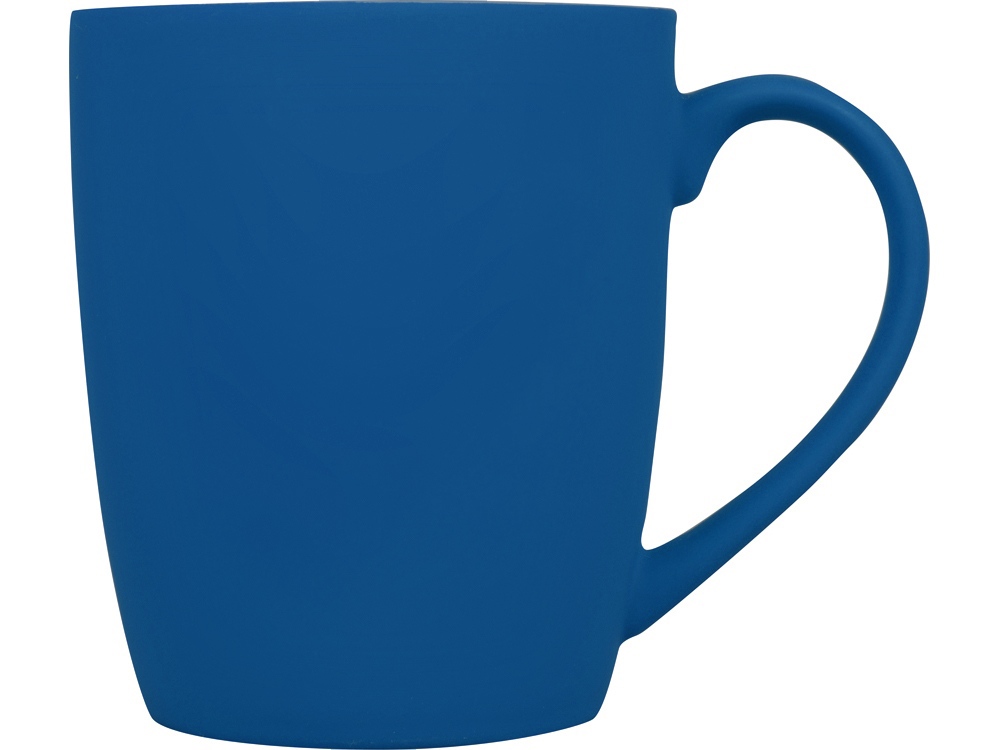 Кружка с покрытием soft-touch C1, синий классический (Р)-1