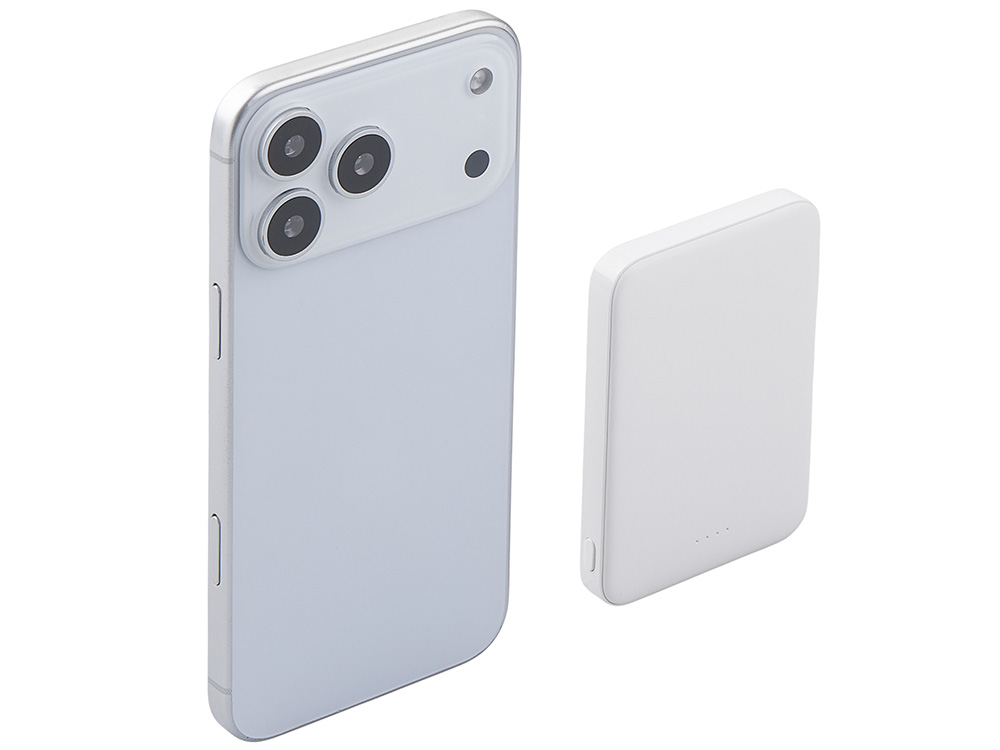 Внешний аккумулятор «Simp», 5000 мАч, белый-6