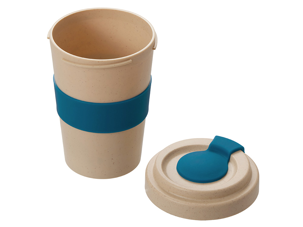 Стакан из пшеничного волокна «Flava», petrol blue-1