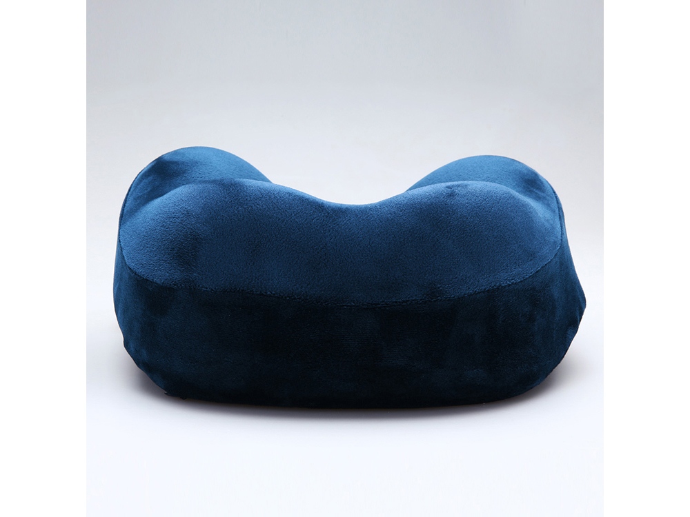 Подушка для путешествий со встроенным массажером "Massage Tranquility Pillow", синий-5